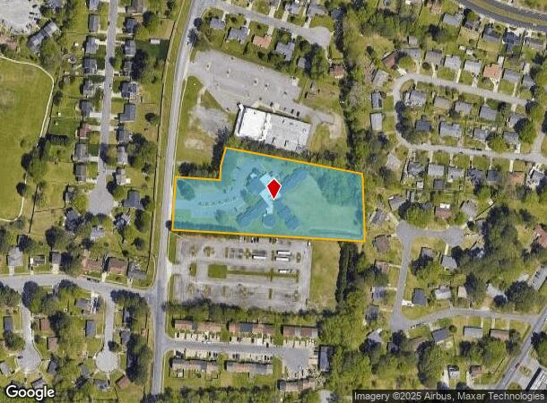  1005 Deep Creek Blvd, Chesapeake, VA Parcel Map