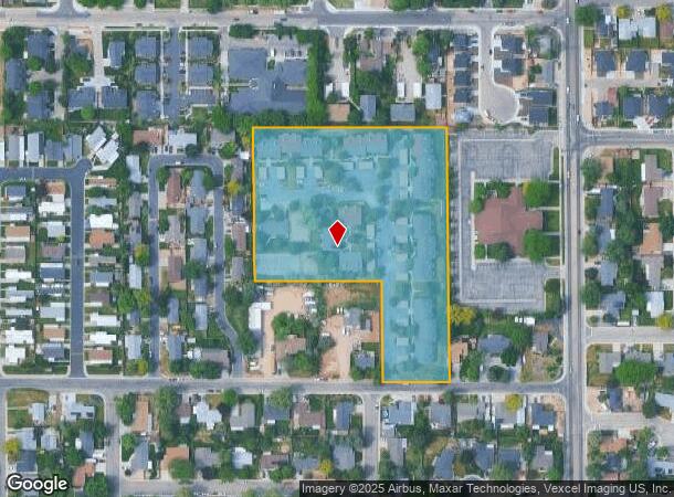2281 N Dalton Ln, Boise, ID Parcel Map