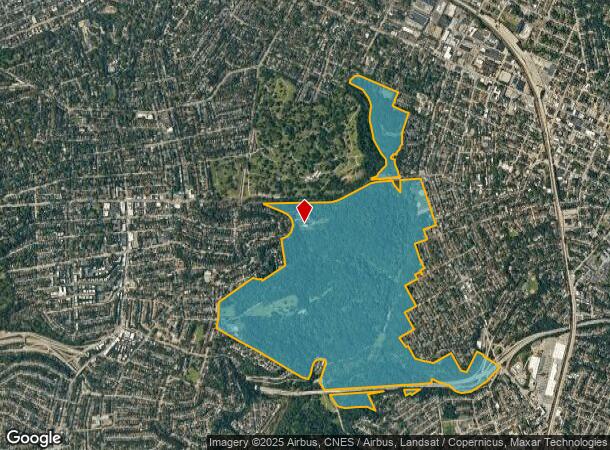  2005 Beechwood Blvd, Pittsburgh, PA Parcel Map