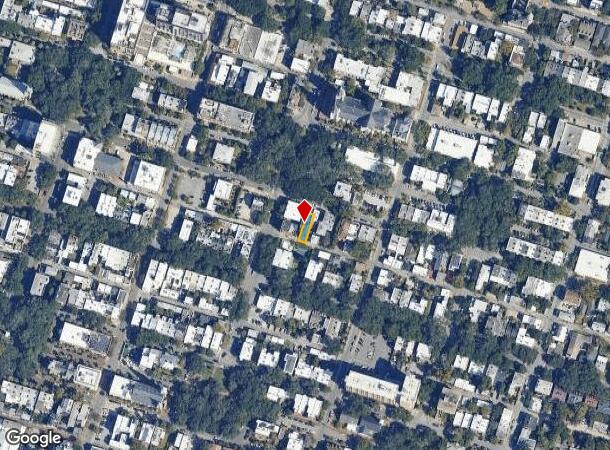  205 E Charlton St, Savannah, GA Parcel Map