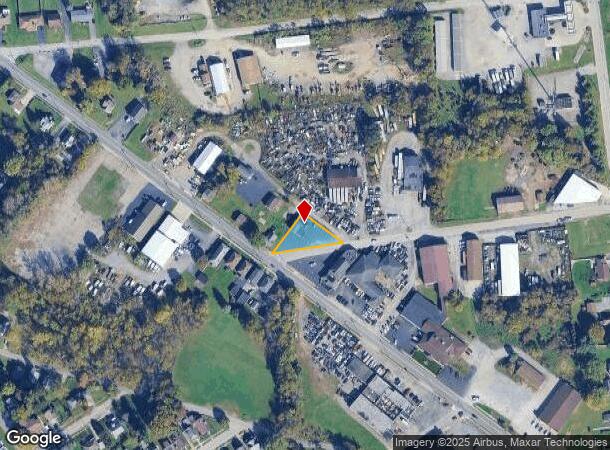  1107 Butler Ave, New Castle, PA Parcel Map