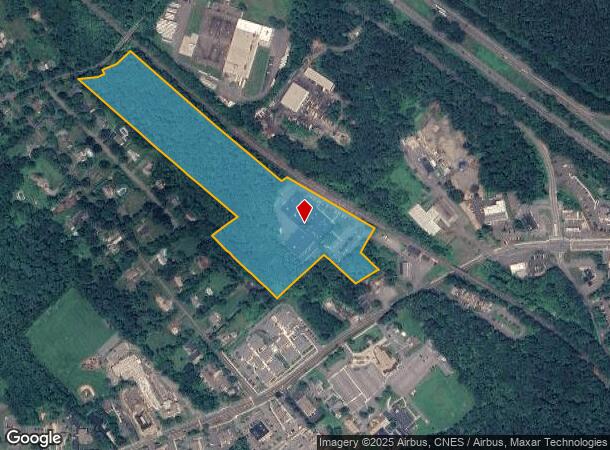  53 Church Hill Rd, Newtown, CT Parcel Map