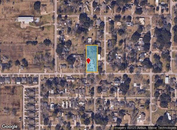 12108 11Th St, Santa Fe, TX Parcel Map