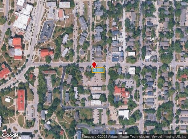 507 W 14Th St, Lawrence, KS Parcel Map