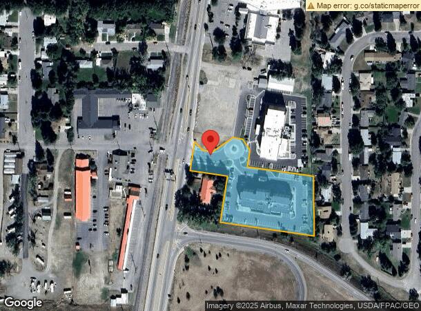  1623 W Park St, Livingston, MT Parcel Map