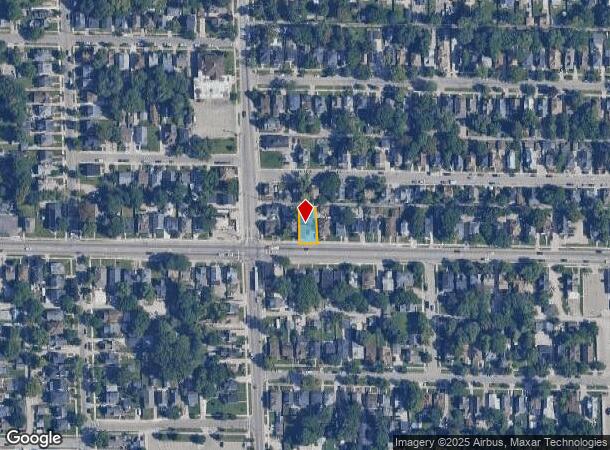  133 Burton St Sw, Grand Rapids, MI Parcel Map