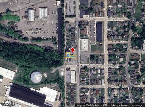  1925 Duss Ave, Ambridge, PA Parcel Map