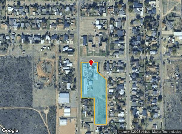 1111 Penn St, Borger, TX Parcel Map