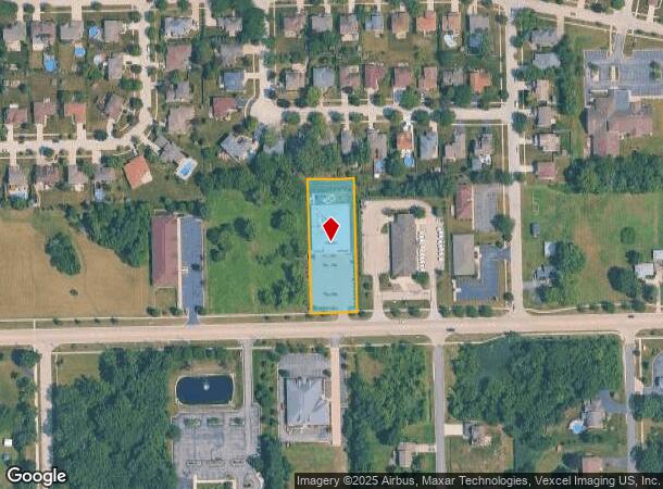  15907 W 127Th St, Lemont, IL Parcel Map