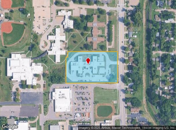 245 Sw Macvicar Ave N, Topeka, KS Parcel Map