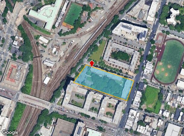 2880 Park Ave, Bronx, NY Parcel Map