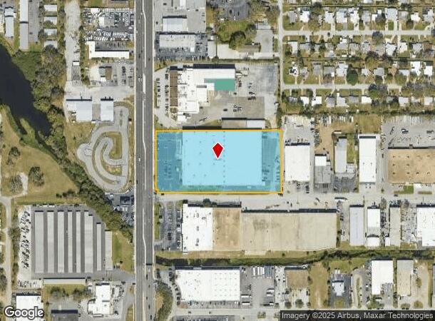  4601 34Th St N, Saint Petersburg, FL Parcel Map