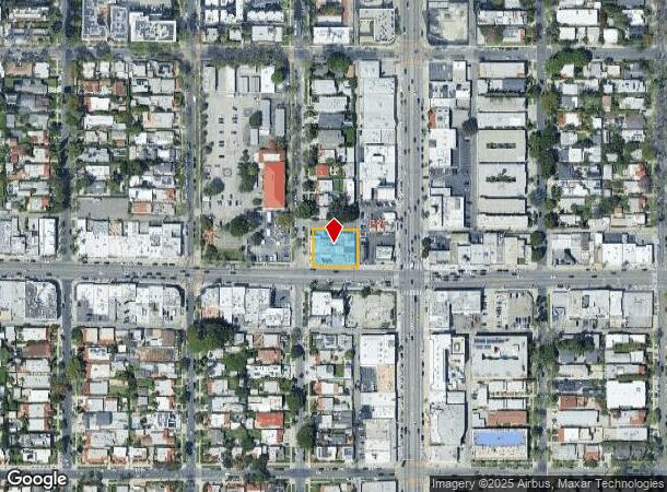  7111-7123 Melrose Ave, Los Angeles, CA Parcel Map