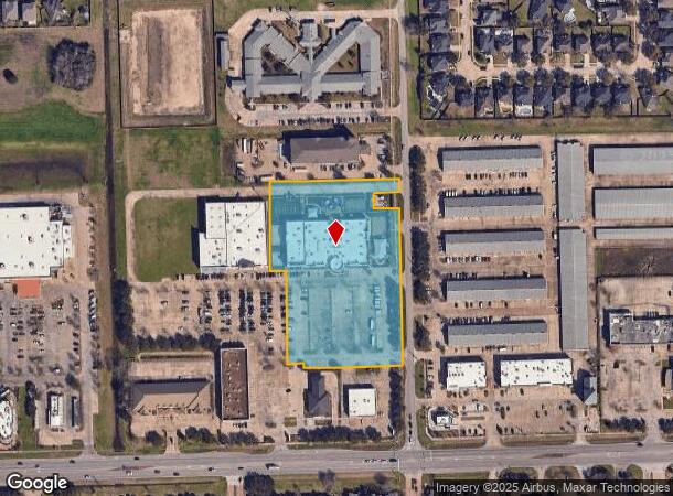  10001 Broadway St, Pearland, TX Parcel Map