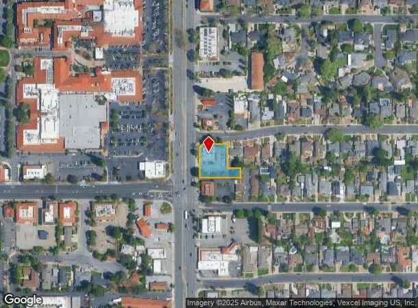 1970 S Bascom Ave, Campbell, CA Parcel Map