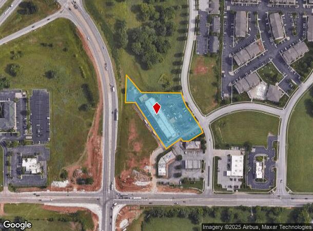  2445 N Airport Plaza Ave, Springfield, MO Parcel Map