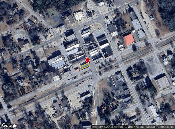 133 N Oak St, Batesburg, SC Parcel Map
