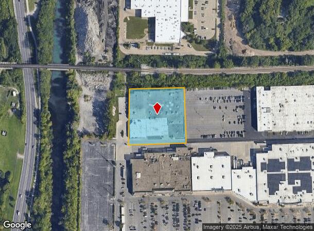  2495 Howard St, Evanston, IL Parcel Map