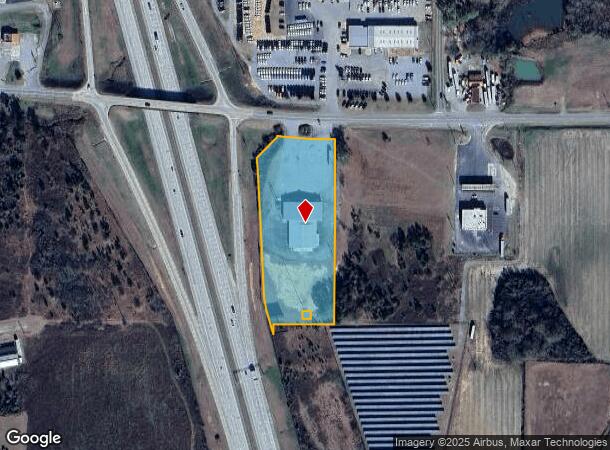 1093 Second St, Unadilla, GA Parcel Map