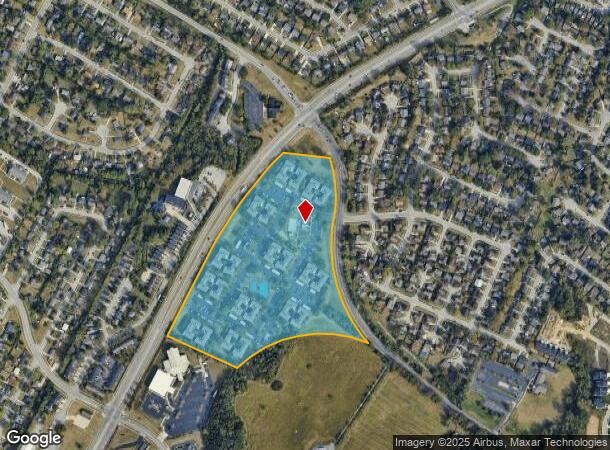 2020 Armstrong Mill Rd, Lexington, KY Parcel Map