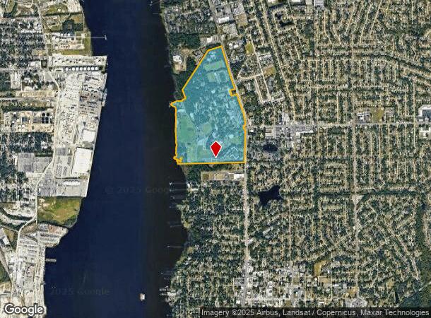 2800 University Blvd N, Jacksonville, FL Parcel Map