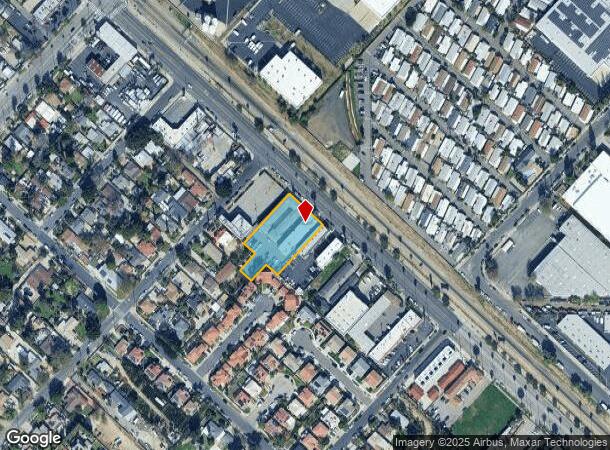 13085 San Fernando Rd, Sylmar, CA Parcel Map