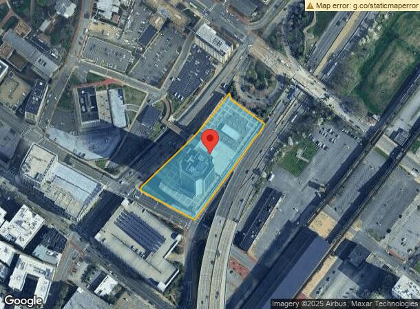  1401 E Franklin St, Richmond, VA Parcel Map