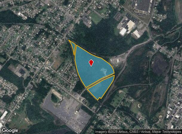 Foote Ave, Duryea, PA Parcel Map