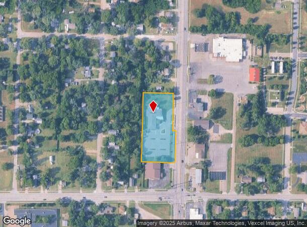 2025 Se California Ave, Topeka, KS Parcel Map