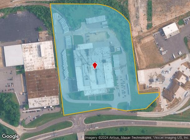  1201 N Highway Dr, Fenton, MO Parcel Map