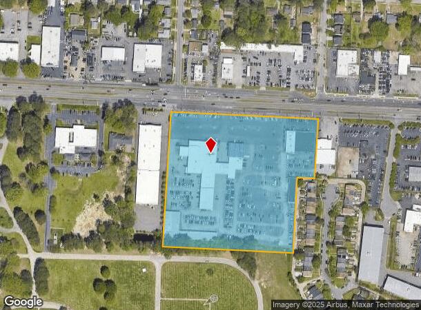  6401 E Virginia Beach Blvd, Norfolk, VA Parcel Map