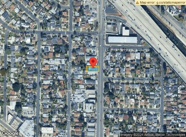  7641 N Hollywood Way, Burbank, CA Parcel Map