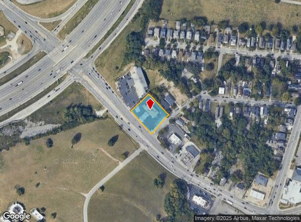  110 W Mitchell Ave, Cincinnati, OH Parcel Map