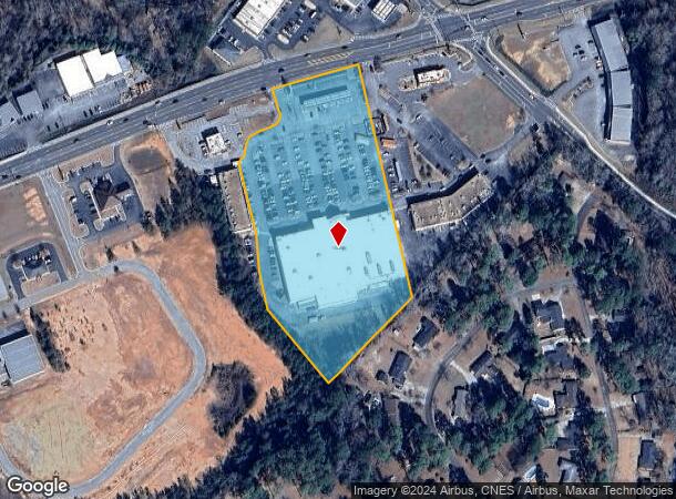  1100 Hillcrest Pky, Dublin, GA Parcel Map