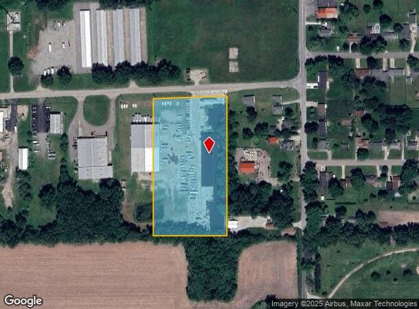 1005 3Rd St, Osceola, IN Parcel Map