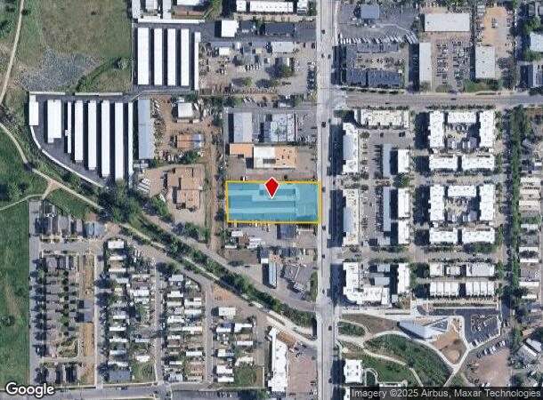 4545 Broadway St, Boulder, CO Parcel Map