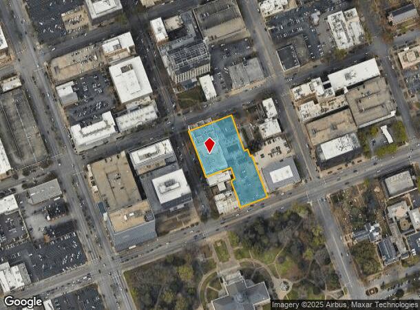  1230 Main St, Columbia, SC Parcel Map