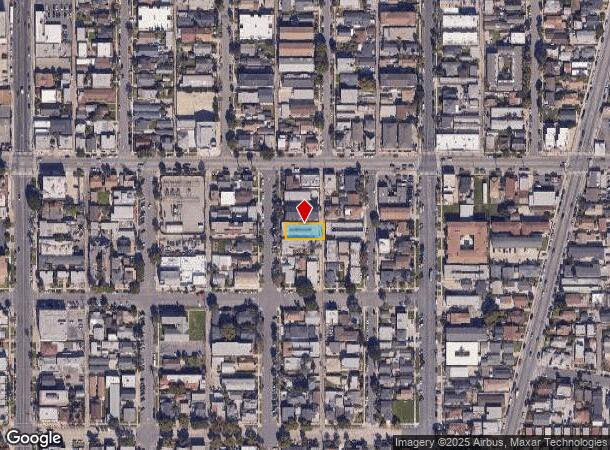 936 Olive Ave, Long Beach, CA Parcel Map