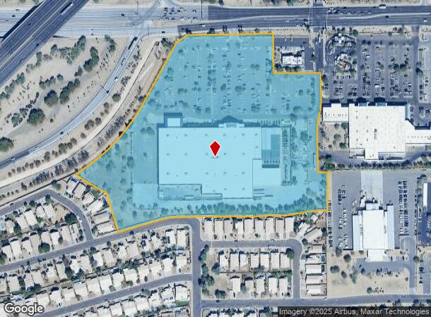 8497 W Thunderbird Rd, Peoria, AZ Parcel Map