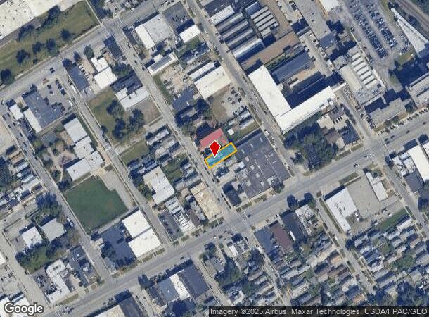 1435 E 33Rd St, Cleveland, OH Parcel Map