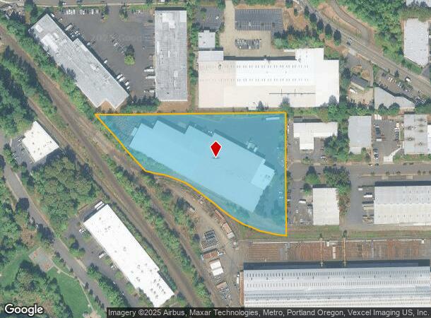  7400 Sw Landmark Ln, Portland, OR Parcel Map