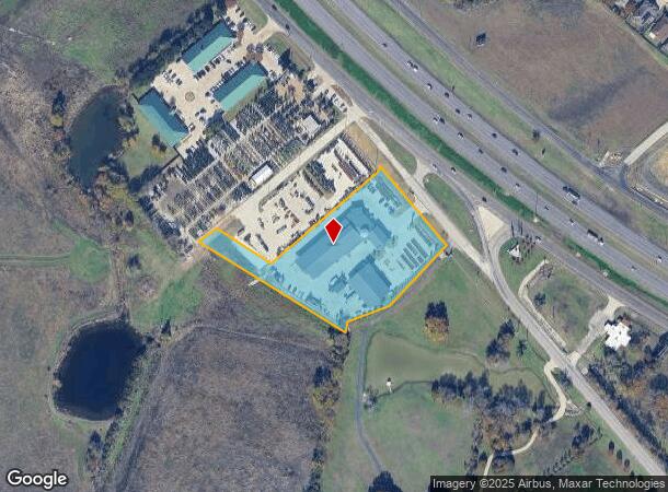 703 W Broad St, Forney, TX Parcel Map