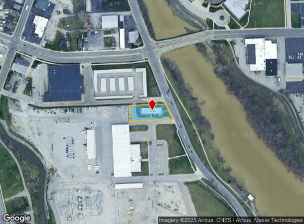 2135 Spy Run Ave, Fort Wayne, IN Parcel Map