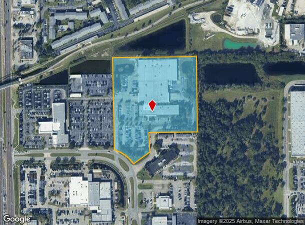 245 Driggs Dr, Winter Park, FL Parcel Map
