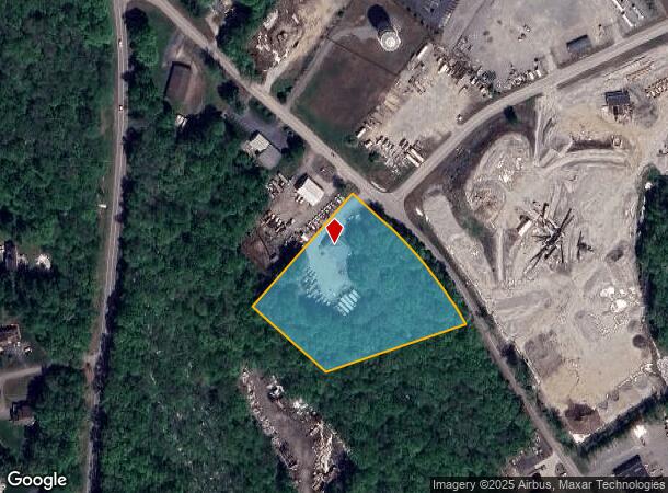 350 Butlertown Rd, Oakdale, CT Parcel Map