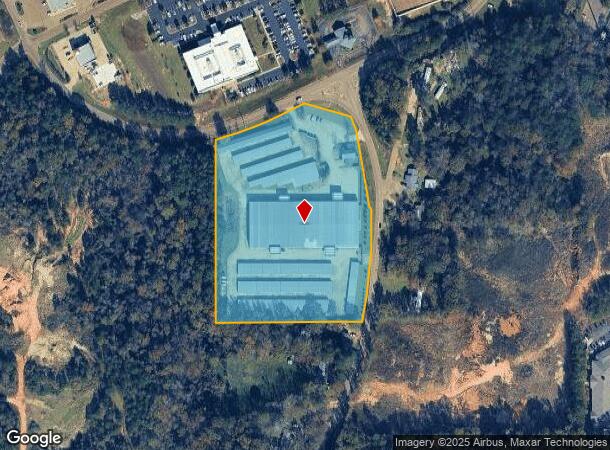 5491 Plaza Dr, Flowood, MS Parcel Map