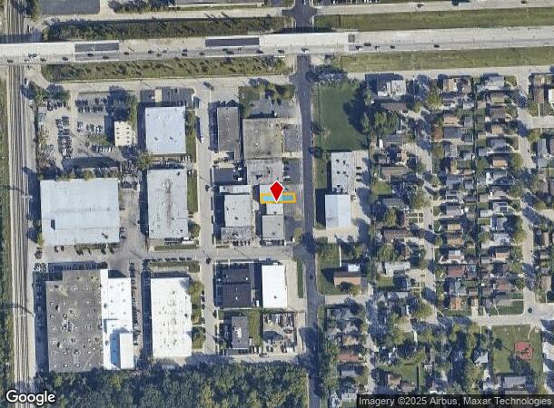  3040 S 25Th Ave, Broadview, IL Parcel Map