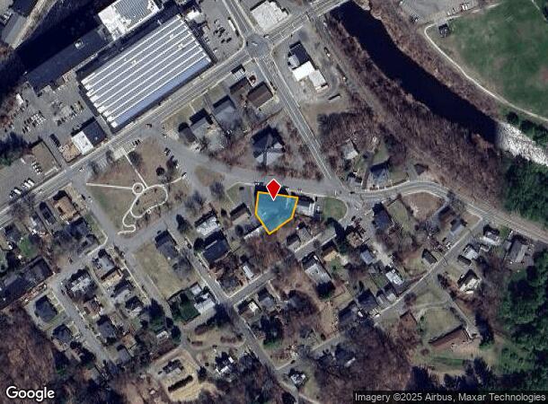25 Front St, Three Rivers, MA Parcel Map