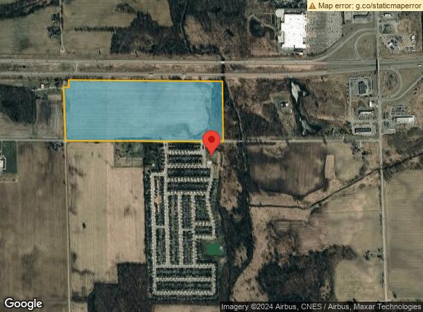  8675 Van Buren Rd, Fowlerville, MI Parcel Map