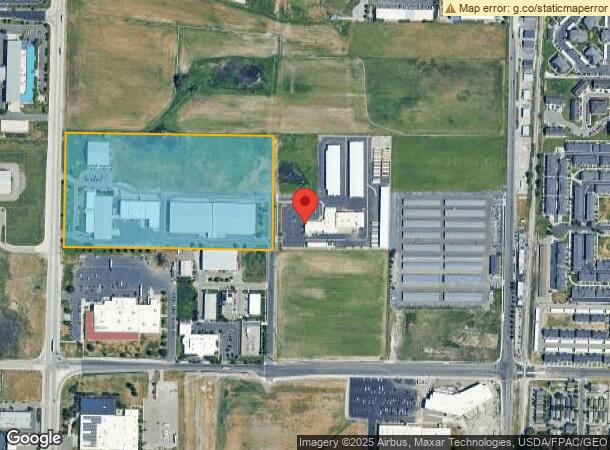  1525 N 800 W, Logan, UT Parcel Map